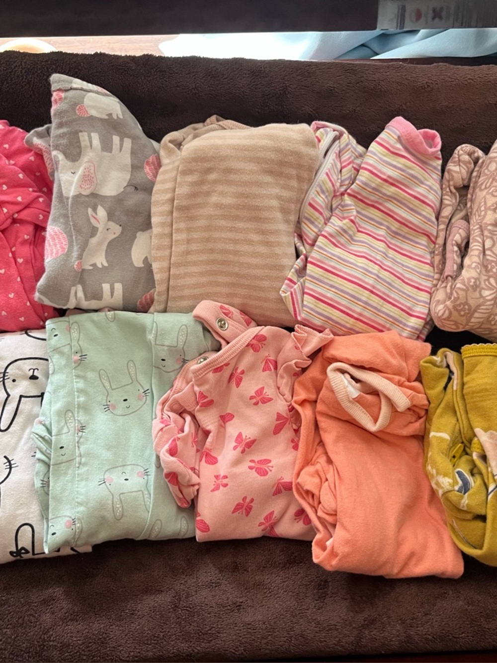 Mixed Baby Footed Pajamas